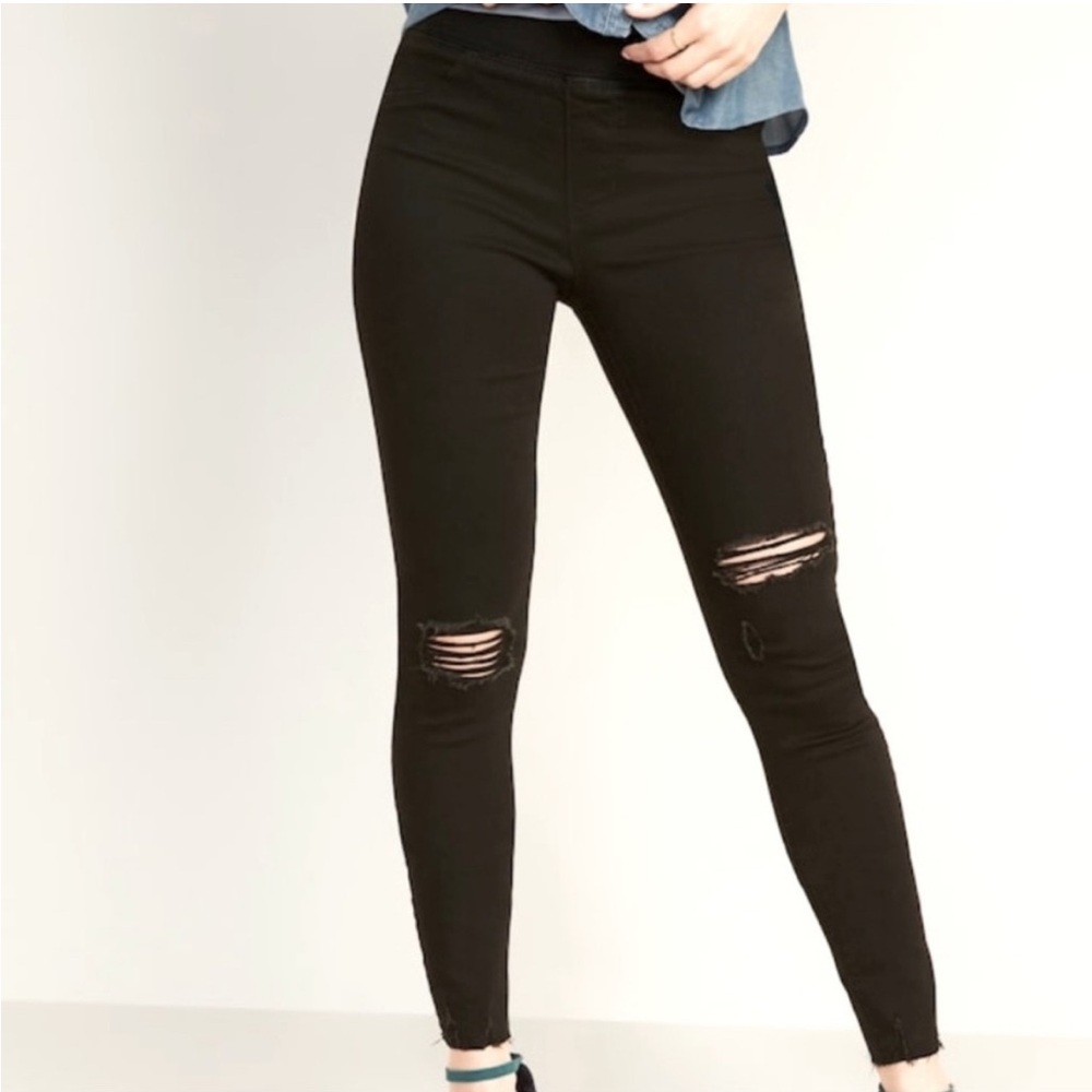 Rockstar super skinny 14 jeans old navy